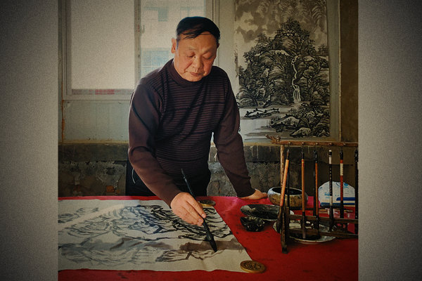 四川南充知名书法绘画雕刻大师杨克林作品将被印制成邮票